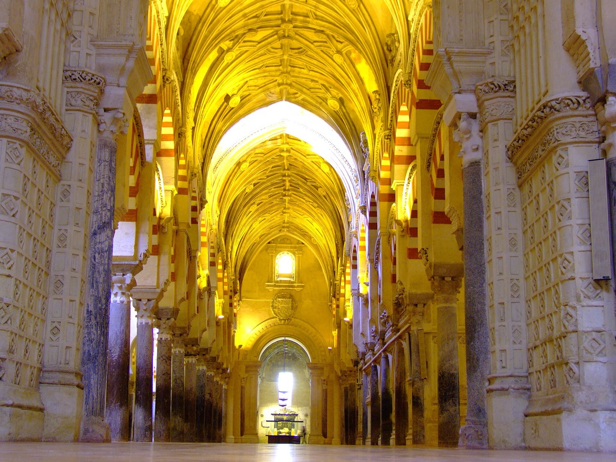 interno di una moschea spagnola