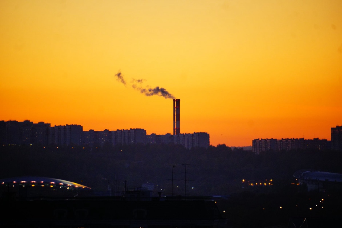 Madrid pollution monitoring station