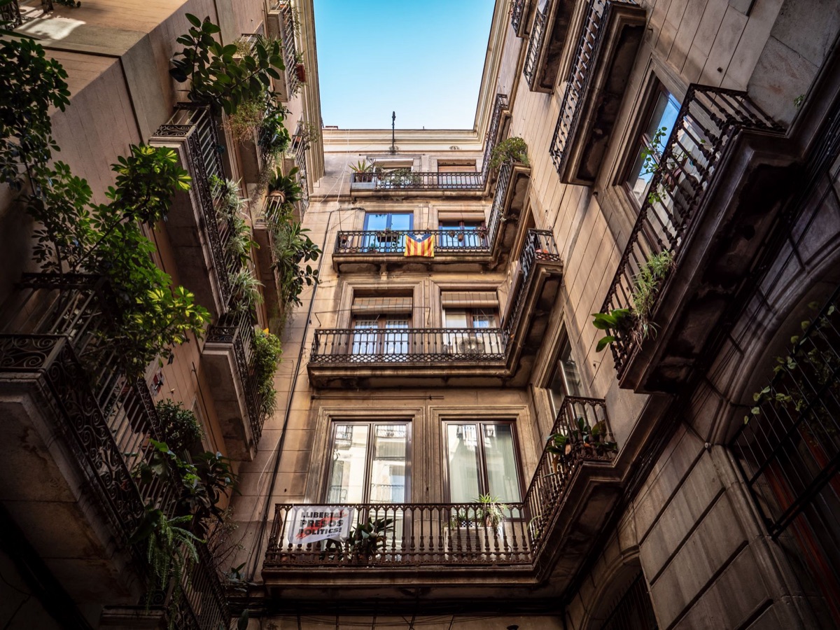 Air quality indicator in Barcelona