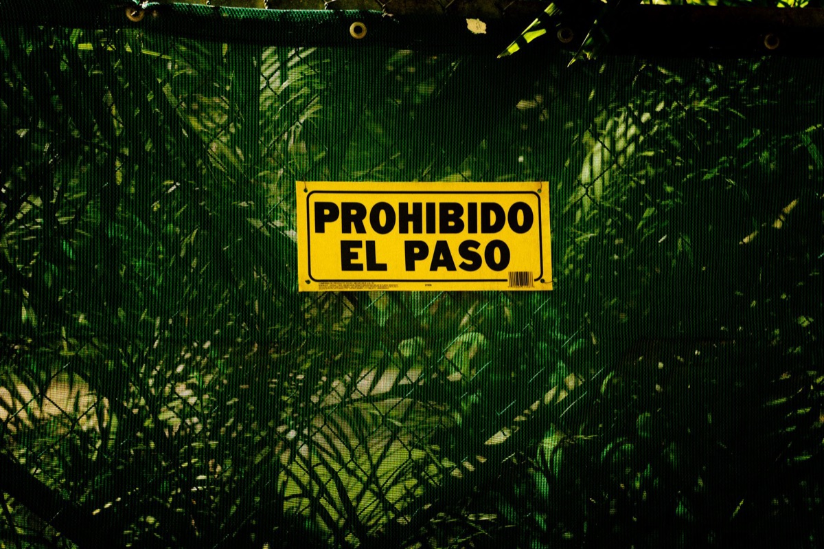 Spanish euthanasia law poster in rural town center