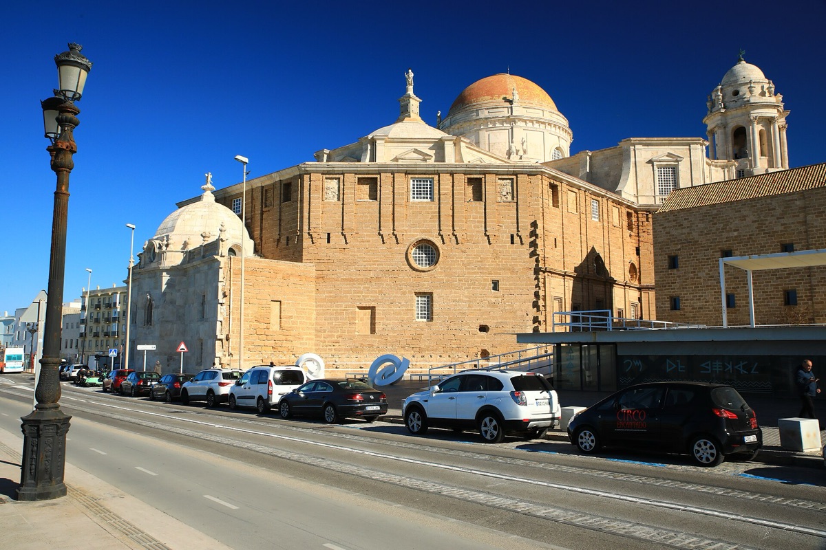 Spanischer Kathedral Außenansicht
