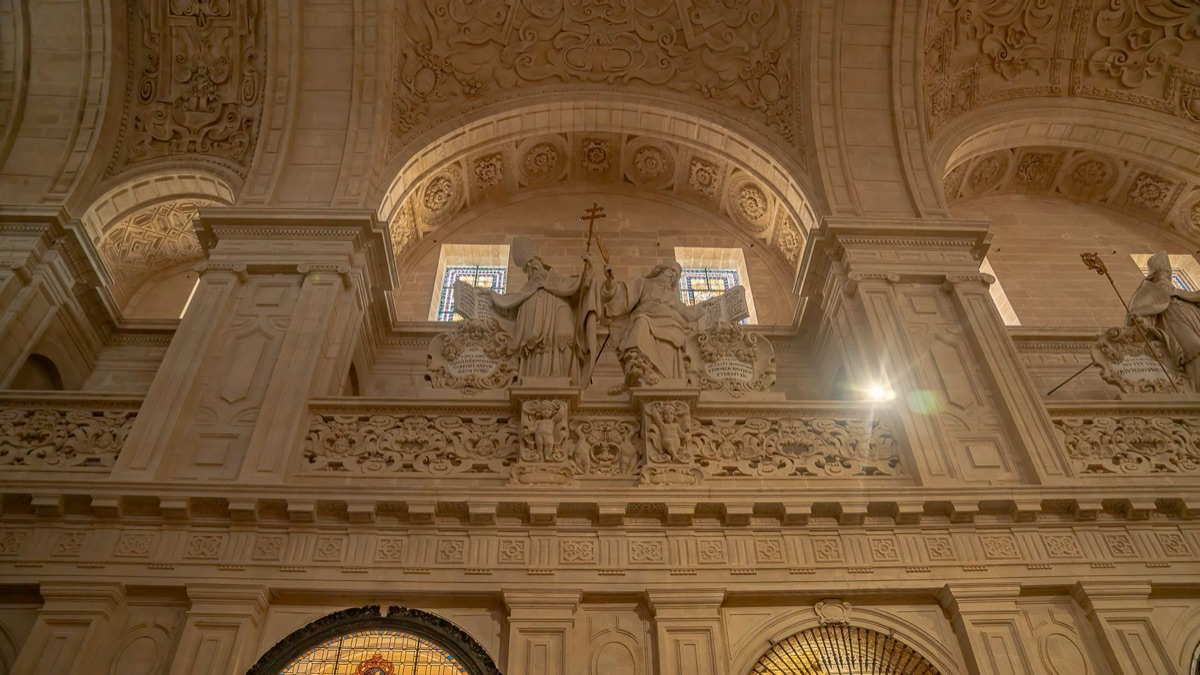 Vitraux d'une cathédrale espagnole