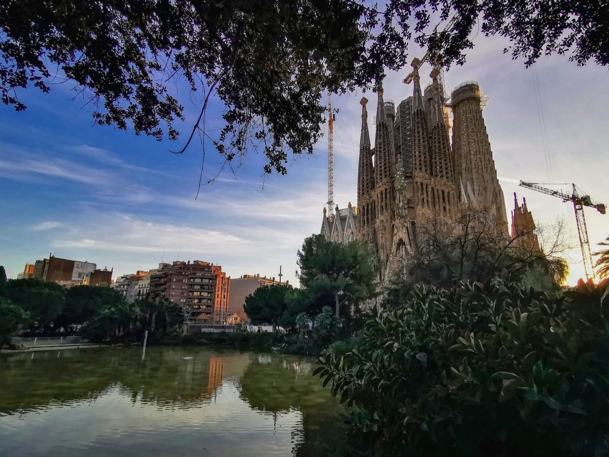 Die Sagrada Família in Barcelona, Katalonien