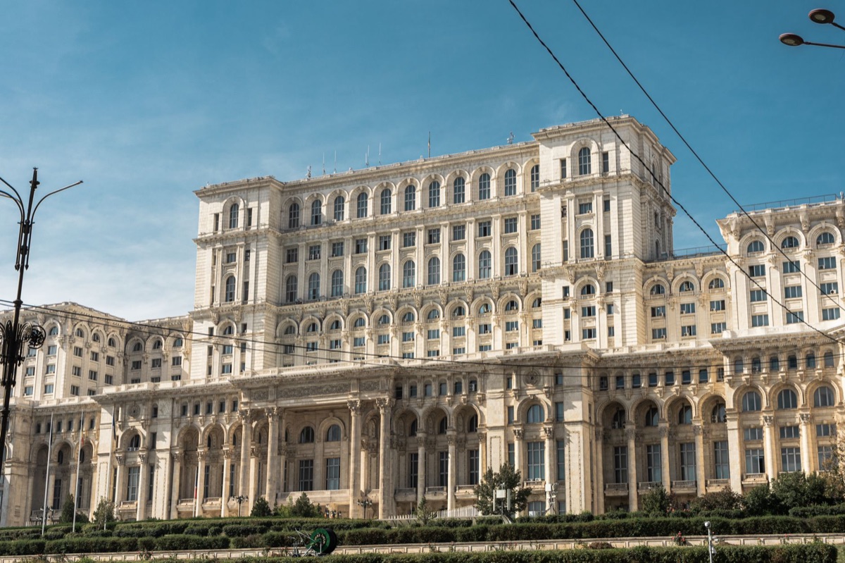 Le bâtiment du parlement espagnol
